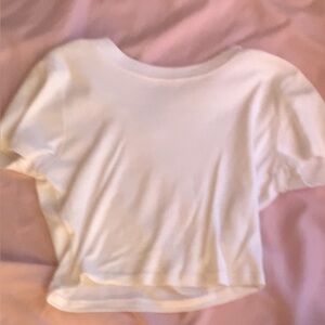 Classic White Cropped Shirt